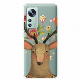 Deksel Til Xiaomi 12 Pro Silikon Tribal Deer