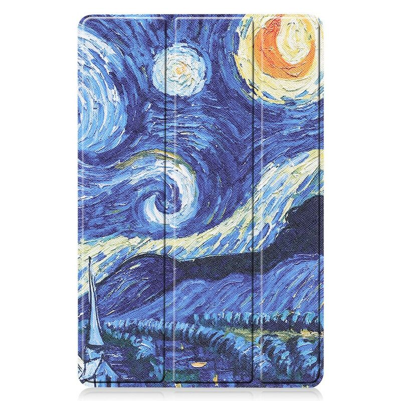 Beskyttelse Deksel Til Samsung Galaxy Tab S7 / Tab S8 Starry Night Penneholder