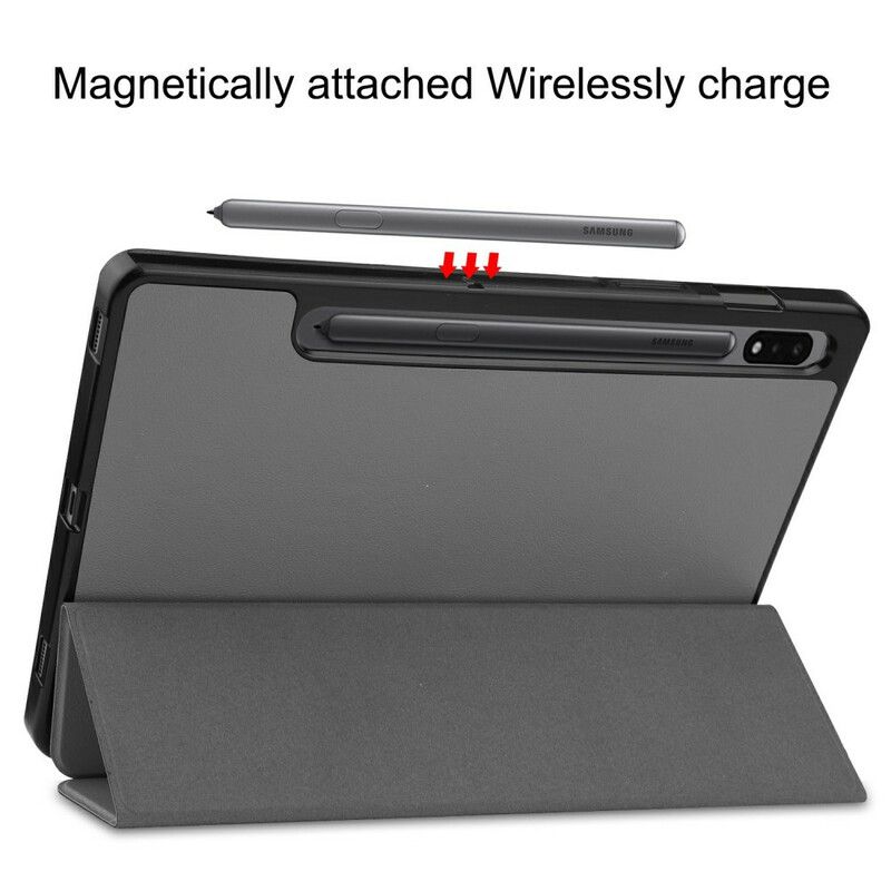 Beskyttelse Deksel Til Samsung Galaxy Tab S7 / Tab S8 Trifold Stylus Holder