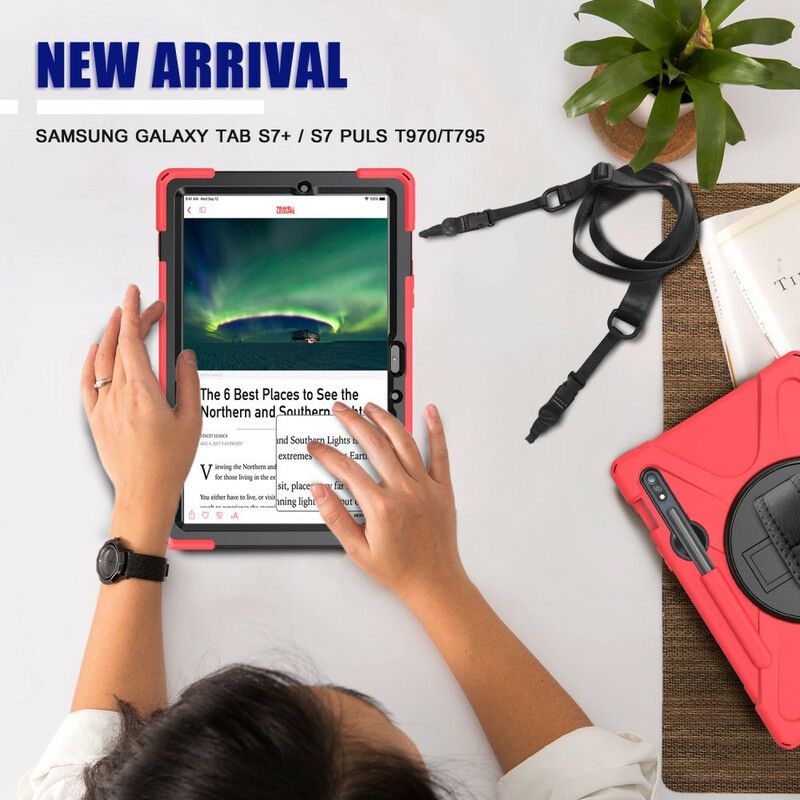 Deksel Til Samsung Galaxy Tab S7 / Tab S8 Multifunksjonell