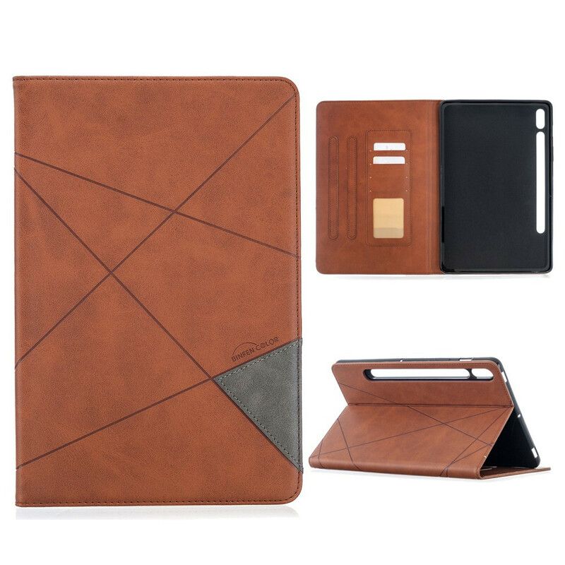 Etui Til Samsung Galaxy Tab S7 / Tab S8 Geometri