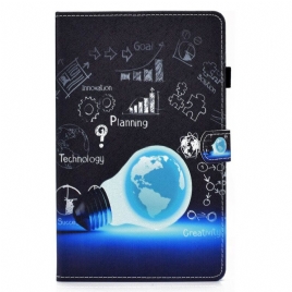 Folio Deksel Til Samsung Galaxy Tab S7 / Tab S8 Brainstorm