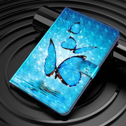 Folio Deksel Til Samsung Galaxy Tab S7 / Tab S8 Sommerfugler