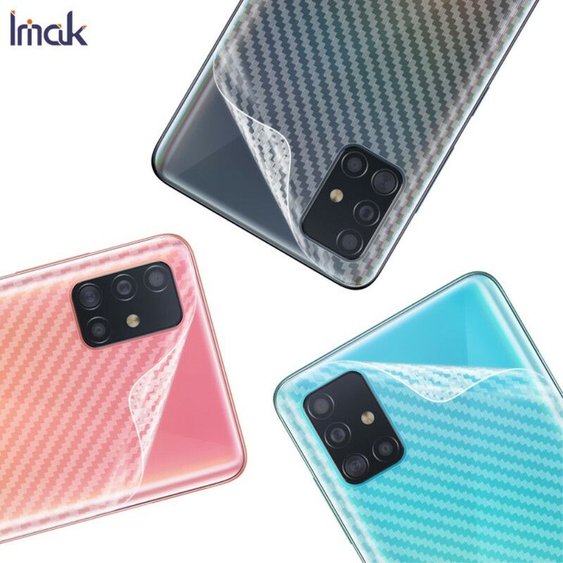 Beskyttelsesfilm Bak For Samsung Galaxy A51 Carbon Style Imak