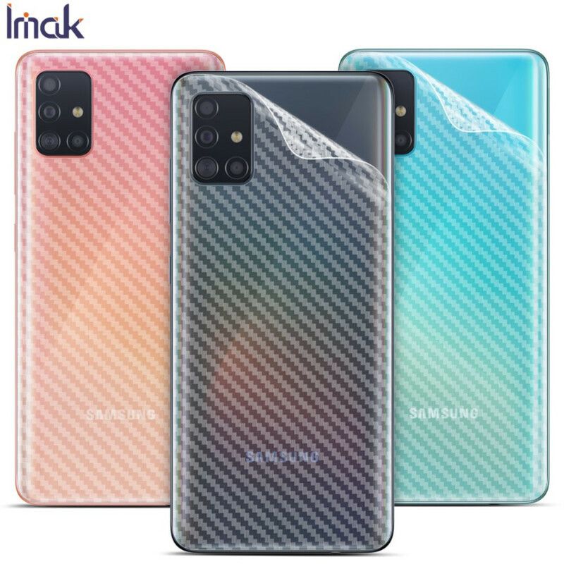 Beskyttelsesfilm Bak For Samsung Galaxy A51 Carbon Style Imak