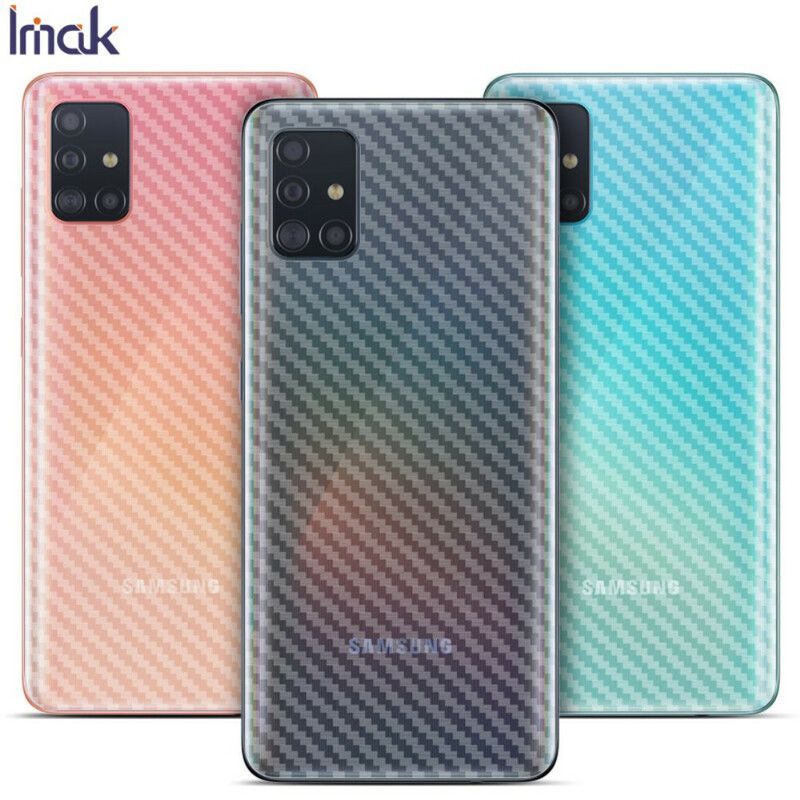 Beskyttelsesfilm Bak For Samsung Galaxy A51 Carbon Style Imak