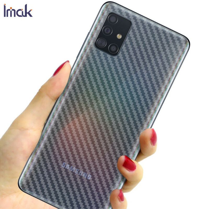 Beskyttelsesfilm Bak For Samsung Galaxy A51 Carbon Style Imak