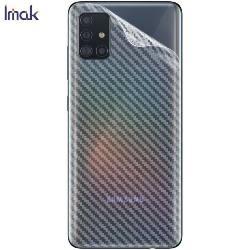 Beskyttelsesfilm Bak For Samsung Galaxy A51 Carbon Style Imak