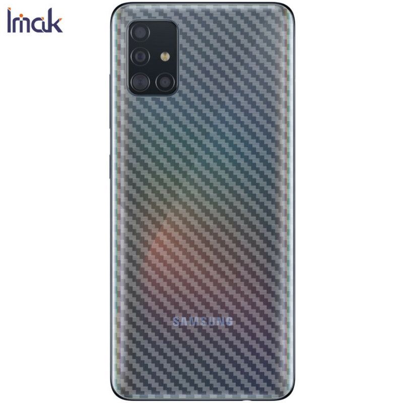 Beskyttelsesfilm Bak For Samsung Galaxy A51 Carbon Style Imak