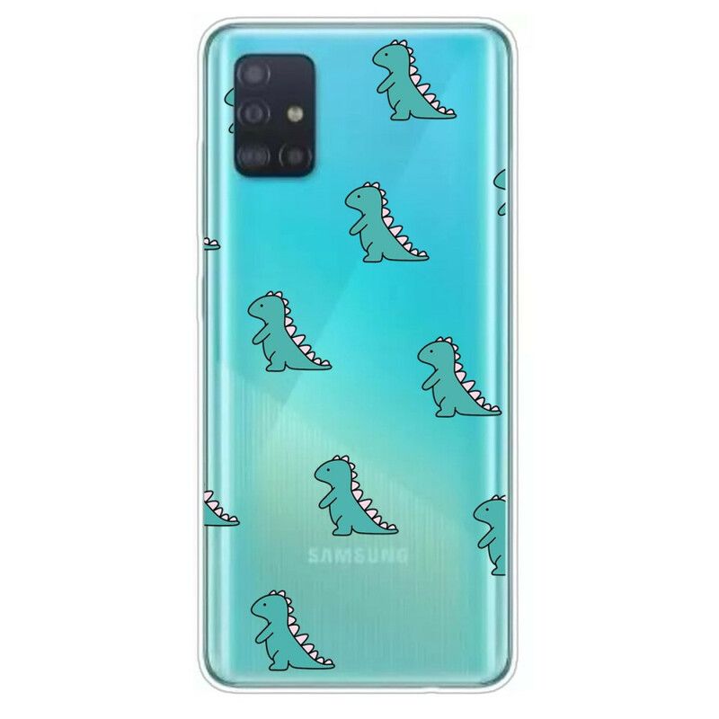 Deksel Til Samsung Galaxy A51 Dinosaurer