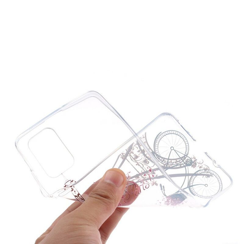 Deksel Til Samsung Galaxy A51 Transparent Bonjour Paris