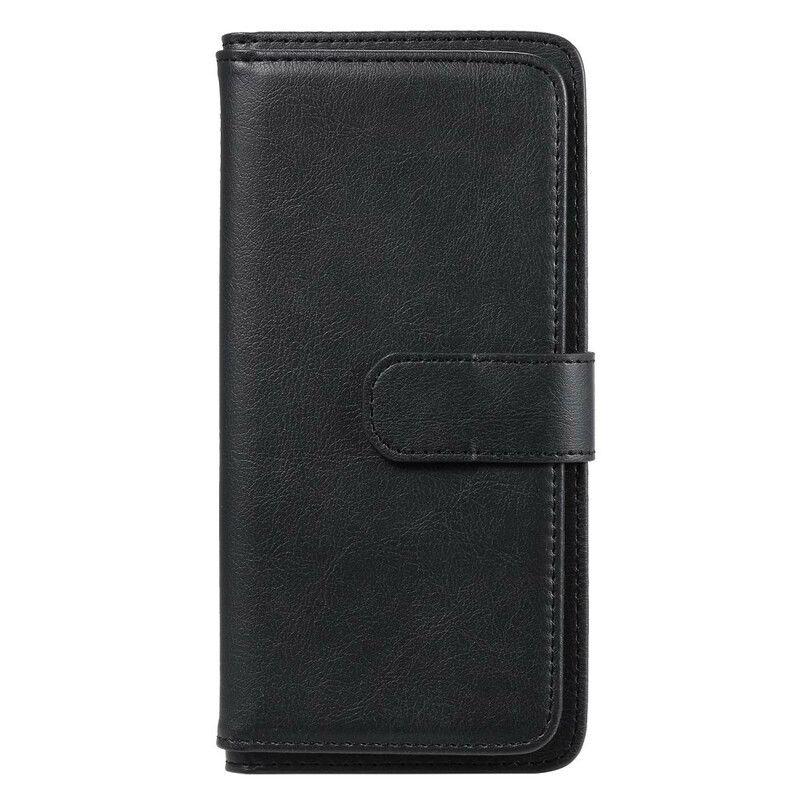 Folio Deksel Til Samsung Galaxy A51 Faux Leather 9 Kortholder