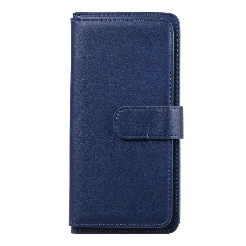 Folio Deksel Til Samsung Galaxy A51 Faux Leather 9 Kortholder