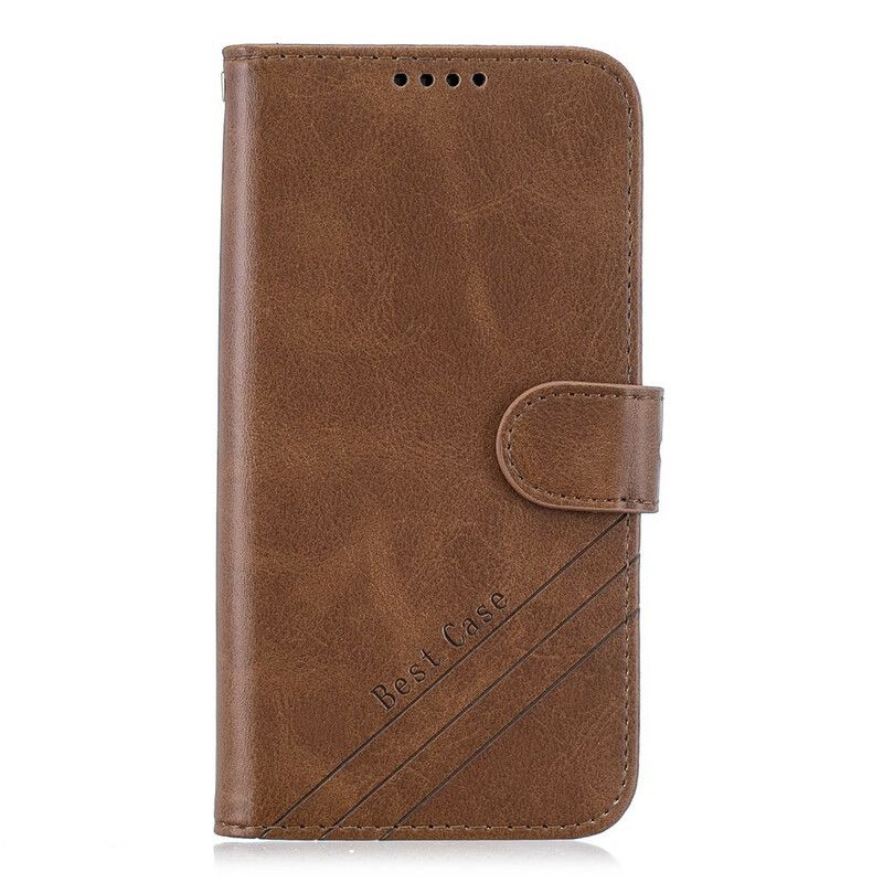 Folio Deksel Til Samsung Galaxy A51 Faux Leather Best Series