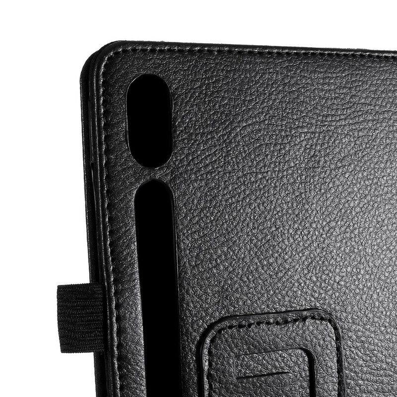 Etui Til Samsung Galaxy Tab S6 Faux Skinnfarger