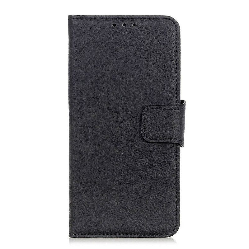 Folio Deksel Til Sony Xperia 10 II Faux Leather Litchi Business