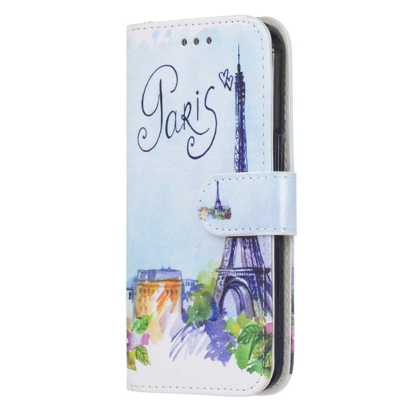 Folio Deksel Til Samsung Galaxy A13 5G / A04s Maler Paris