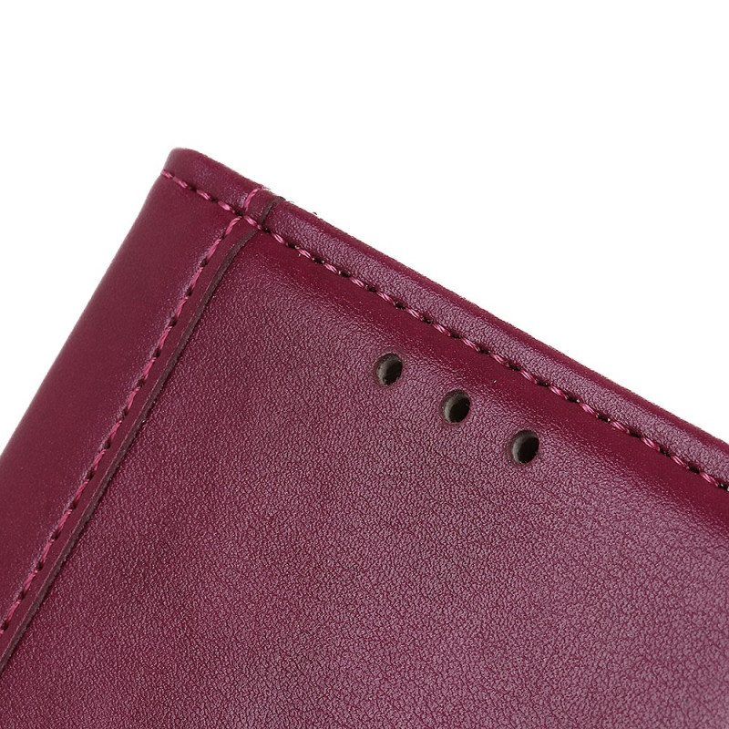 Folio Deksel Til Samsung Galaxy A13 5G / A04s Stil Leather Elegance