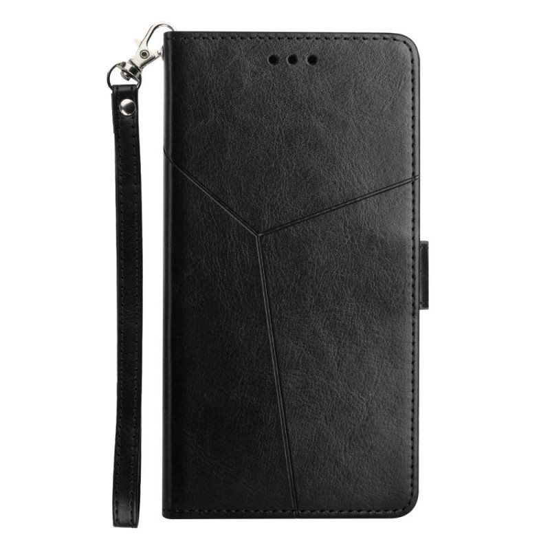 Folio Deksel Til Samsung Galaxy S20 Plus / S20 Plus 5G Stil Leather Geo Y Design