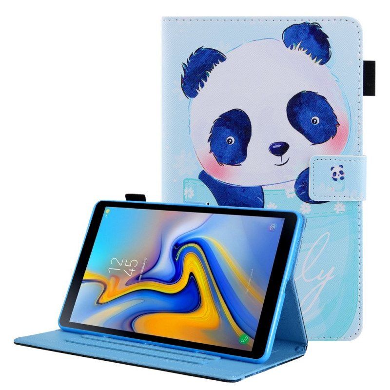 Folio Deksel Til Samsung Galaxy Tab A8 (2021) Søt Panda