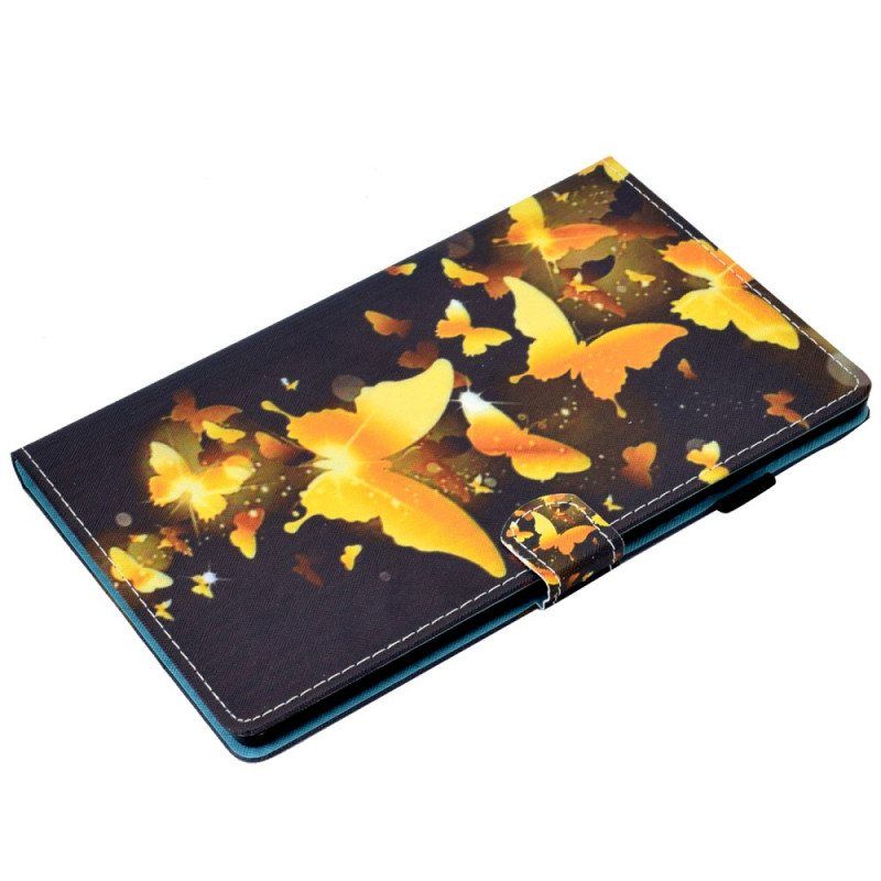 Folio Deksel Til Samsung Galaxy Tab A8 (2021) Unike Sommerfugler