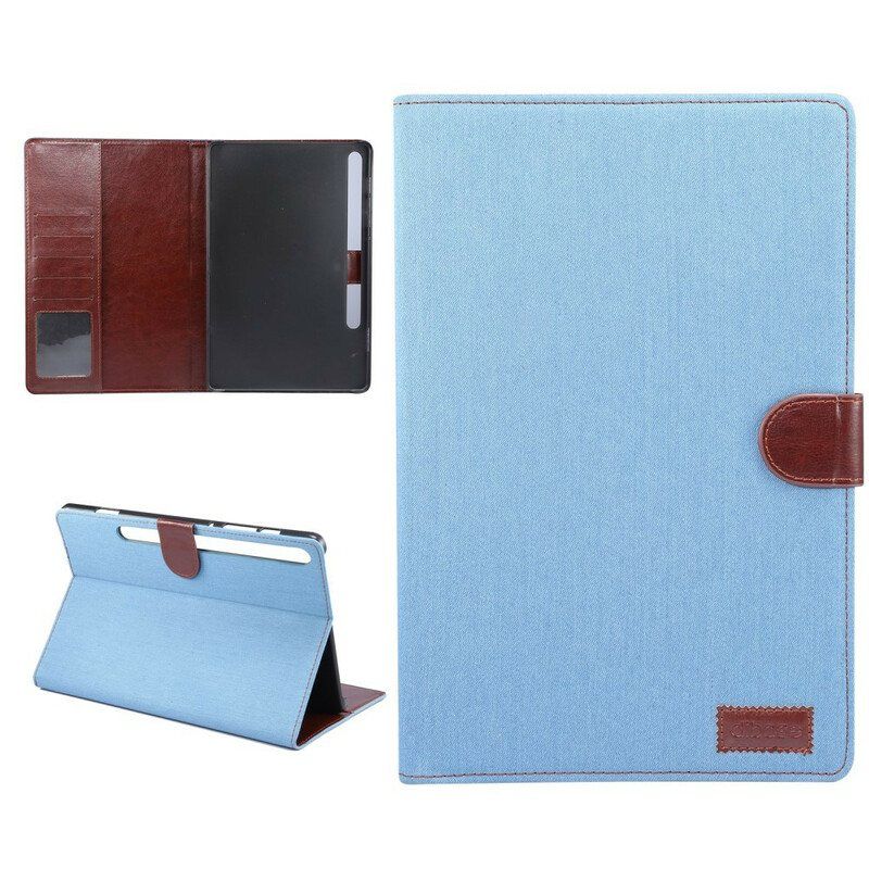 Folio Deksel Til Samsung Galaxy Tab S8 / Tab S7 Jeans