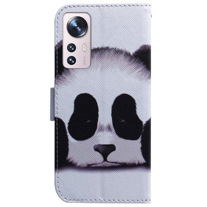 Folio Deksel Til Xiaomi 12 Pro Panda