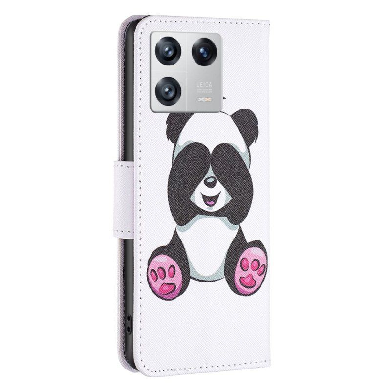 Folio Deksel Til Xiaomi 13 Panda