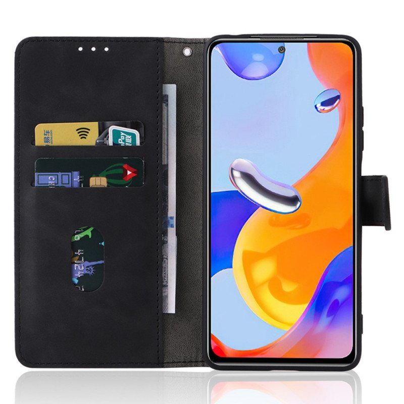 Folio Deksel Til Xiaomi Redmi Note 11 Pro / 11 Pro 5G Stil Skinn Couture