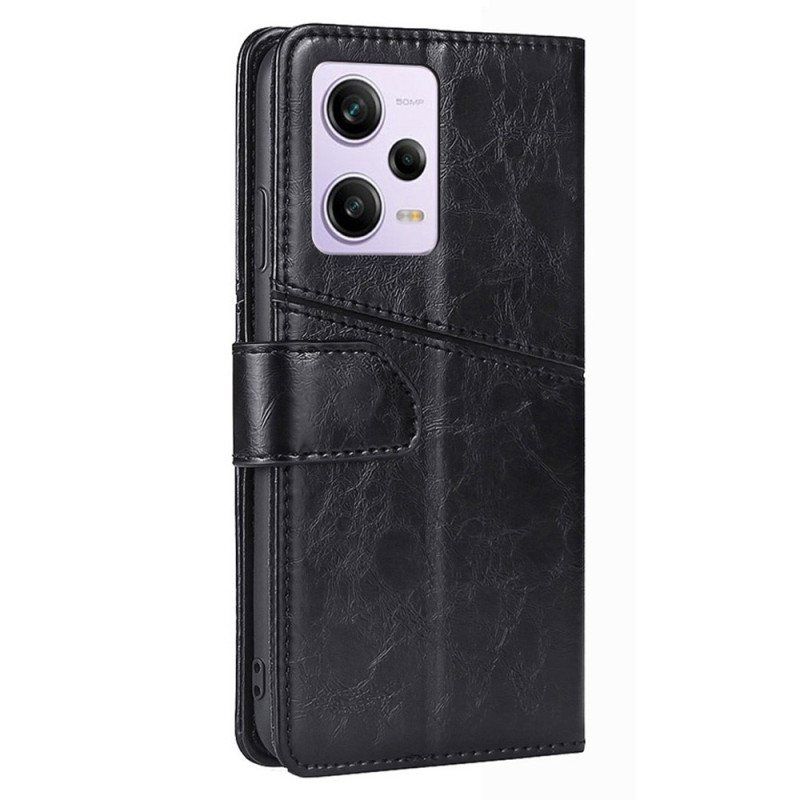 Folio Deksel Til Xiaomi Redmi Note 12 Pro Vintage Design