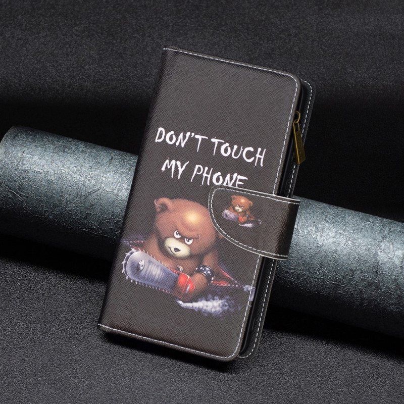 Lærdeksel Til Xiaomi 13 Lite Lommebok Lærdeksel Dangerous Bear Wallet
